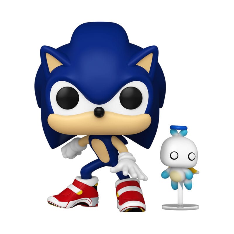 Sonic The Hedgehog POP & Buddy! Vinyl Figura Sonic w/ HChao 9 cm