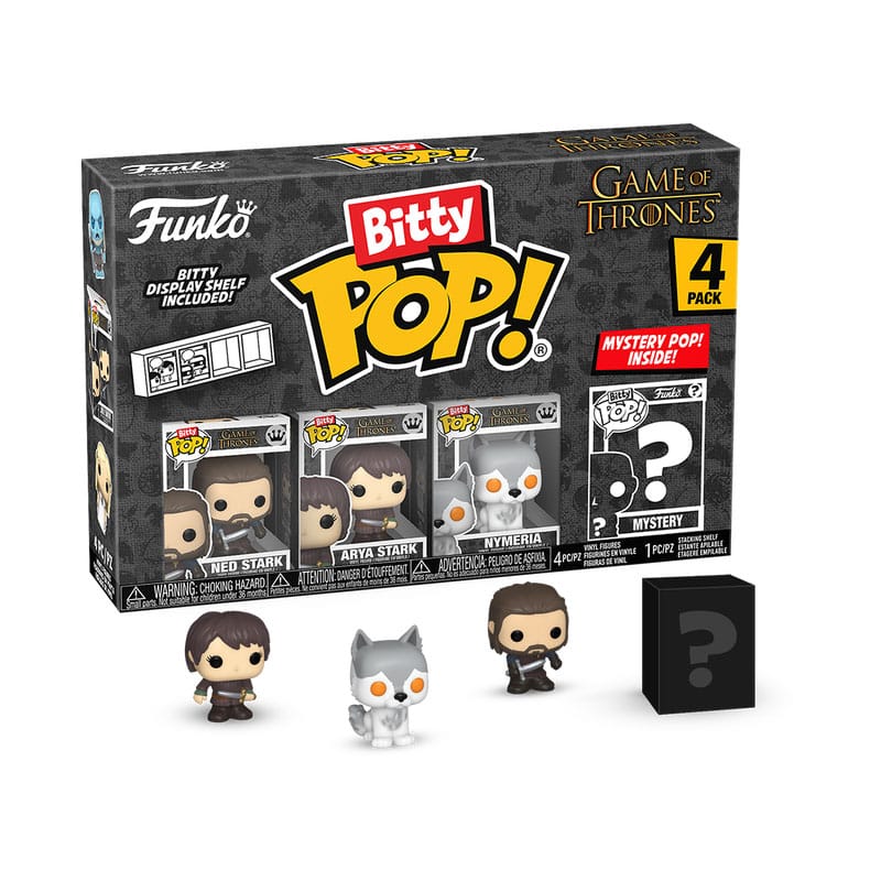 Game of Thrones Bitty POP! Vinyl Figura 4-es Csomag Ned Stark 2,5 cm