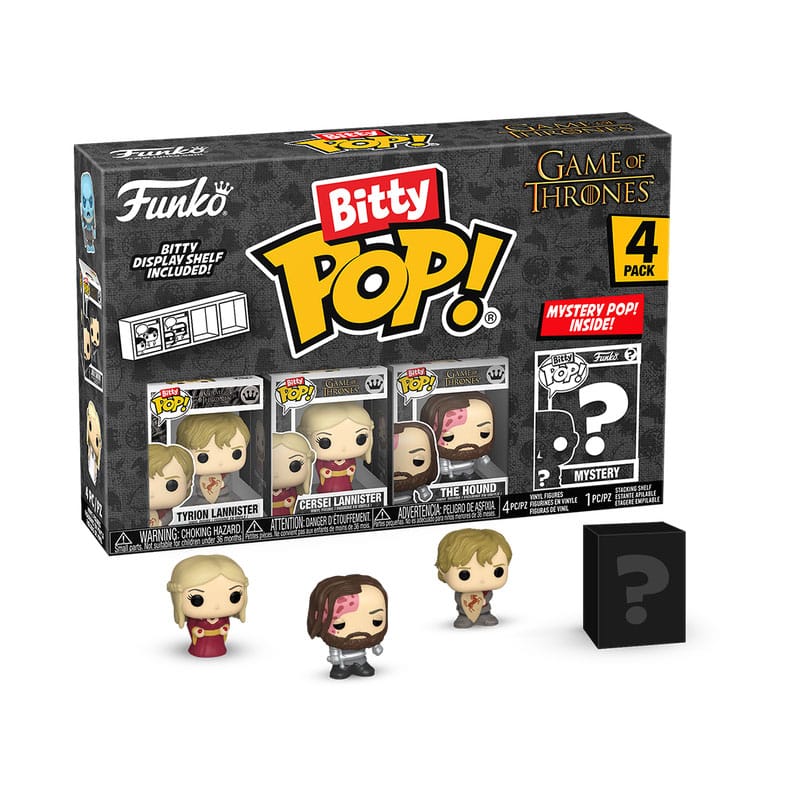 Game of Thrones Bitty POP! Vinyl Figura 4-es Csomag Tyrion 2,5 cm