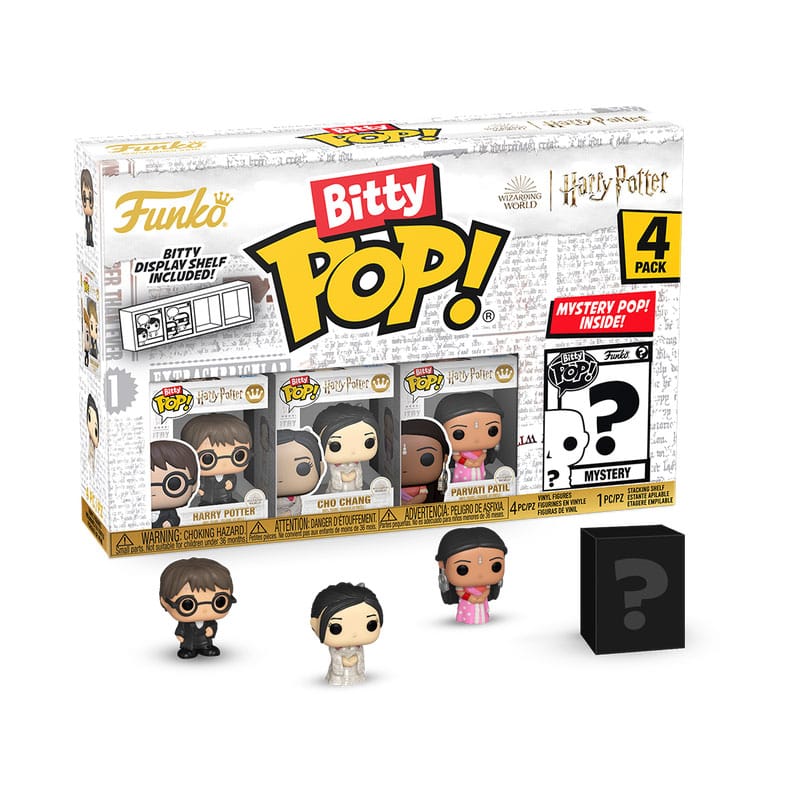 Harry Potter and the Serleg of Fire Bitty POP! Vinyl Figura 4-es Csomag Harry 2,5 cm