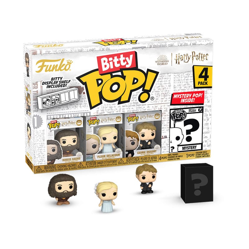 Harry Potter and the Serleg of Fire Bitty POP! Vinyl Figura 4-es Csomag Hagrid 2,5 cm
