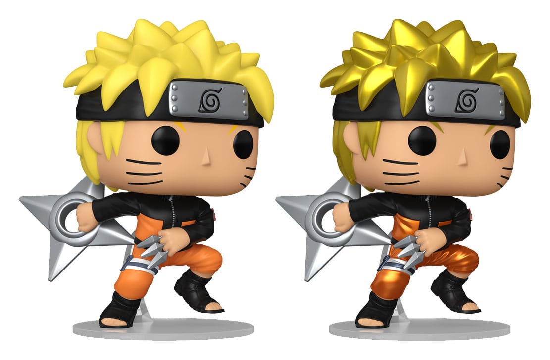 Naruto POP! Animation Vinyl Figura Naruto(Shrkn) w/CH 9 cm Válogatás (6)