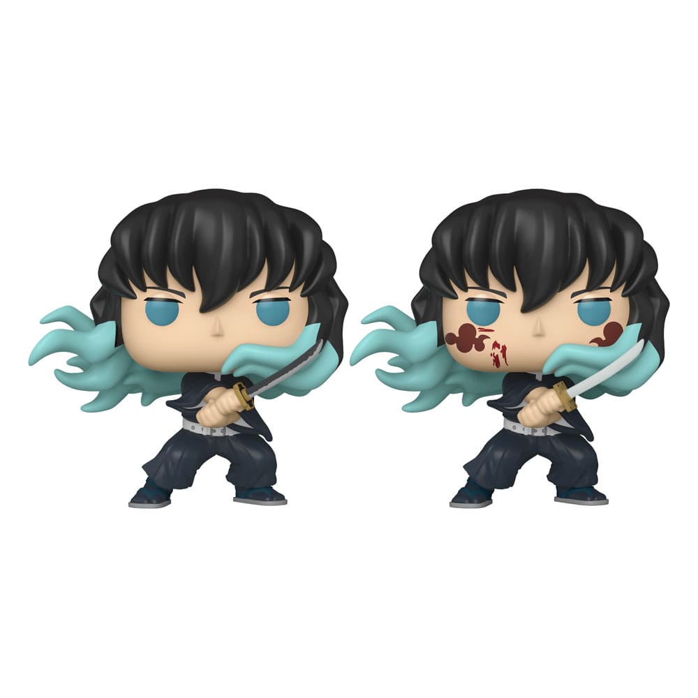 Demon Slayer: Kimetsu no Yaiba POP! Animation Vinyl Figura Muichiro (Attack) w/CH 9 cm Válogatás (6)
