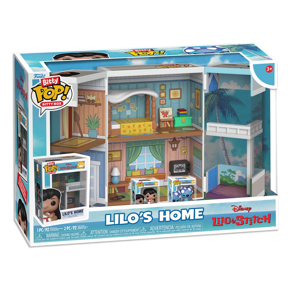 Lilo & Stitch Bitty POP! Boxes Vinyl Figura Lilo’s Otthon