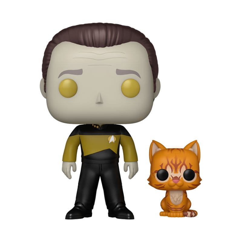 Star Trek POP!&Buddy TV Vinyl Figura STNXTGen- Data w/spot 9 cm