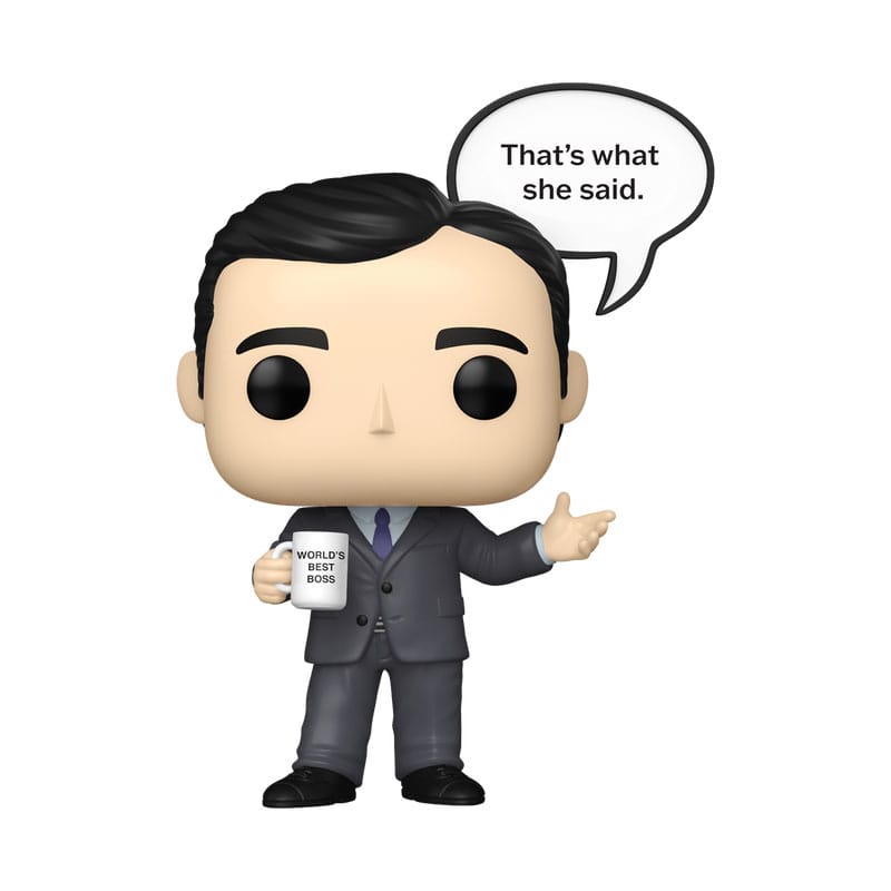 The Office POP! Sayings Vinyl Figura Michael 9 cm