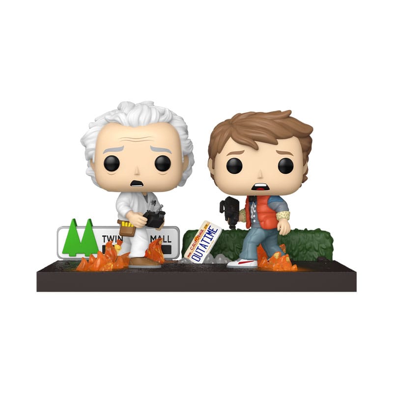 Back to the Future POP Moments Vinyl Figurák Doc&Marty 9 cm