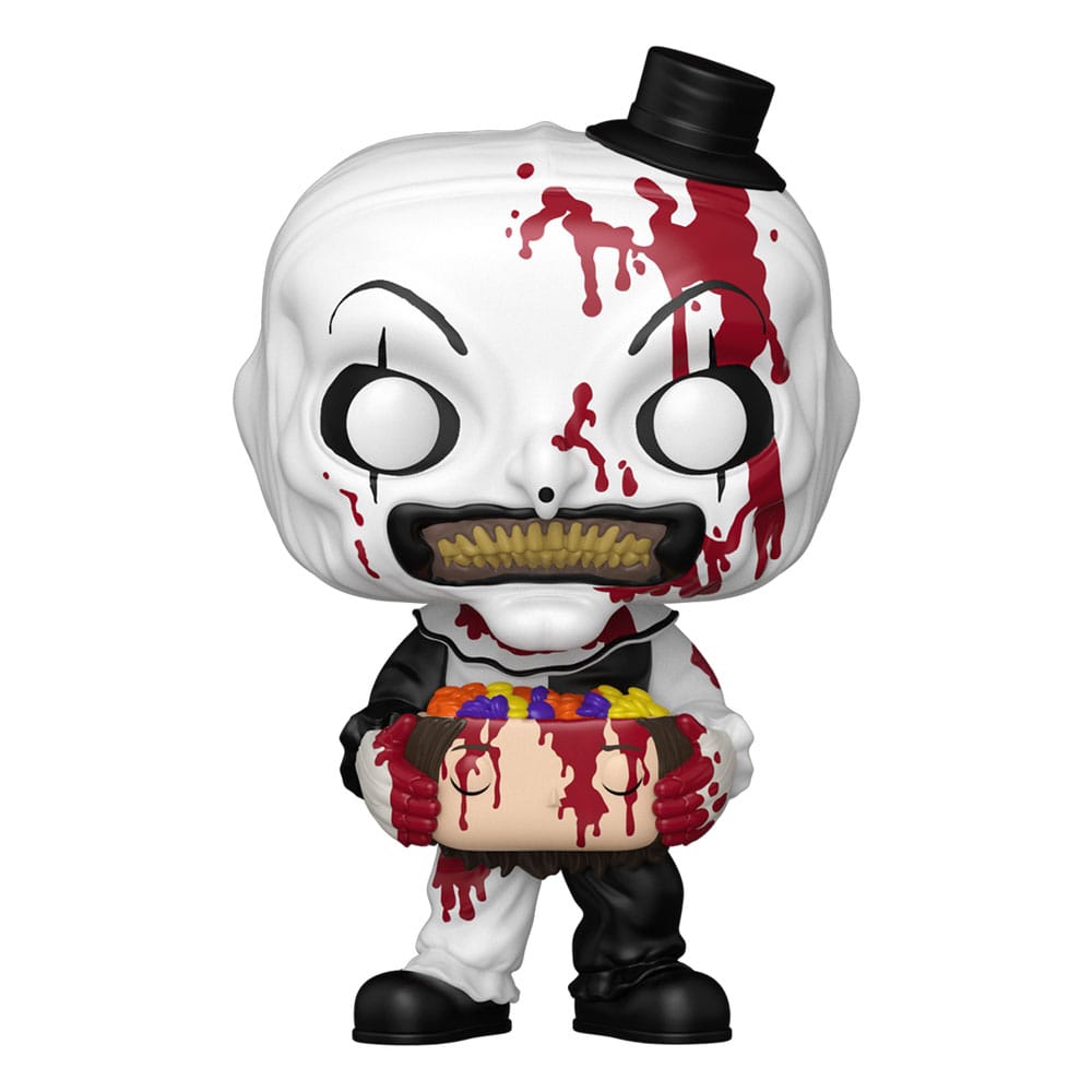 Terrifier 2 POP! Movies Vinyl Figura Art the Clown  Candy Filled Head 9 cm