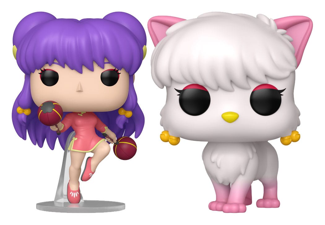 Ranma 1/2 POP! Animation Vinyl Figura Shampoo w/CH 9 cm Válogatás (6)