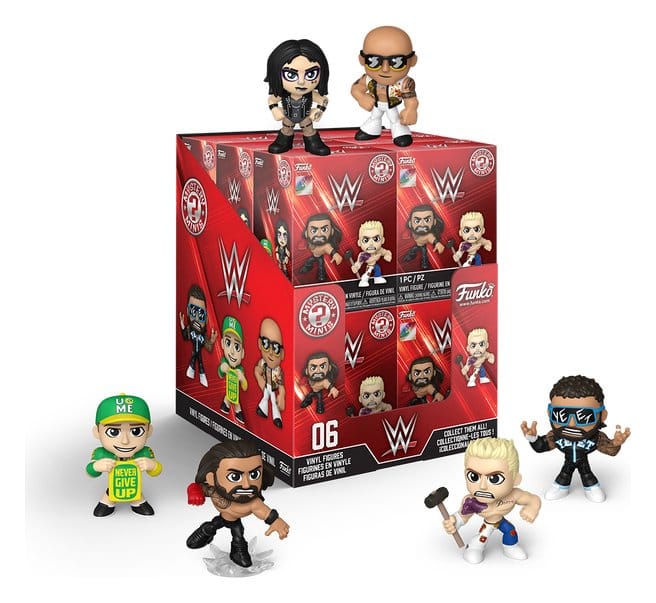 WWE Mini Figurák PDQ 5 cm Készlet (12)