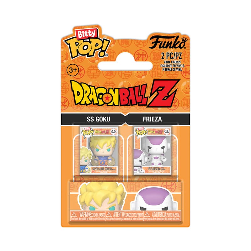 Dragon Ball Bitty POP! Vinyl Figura 2-Csomag Goku & Freiza 2,5 cm