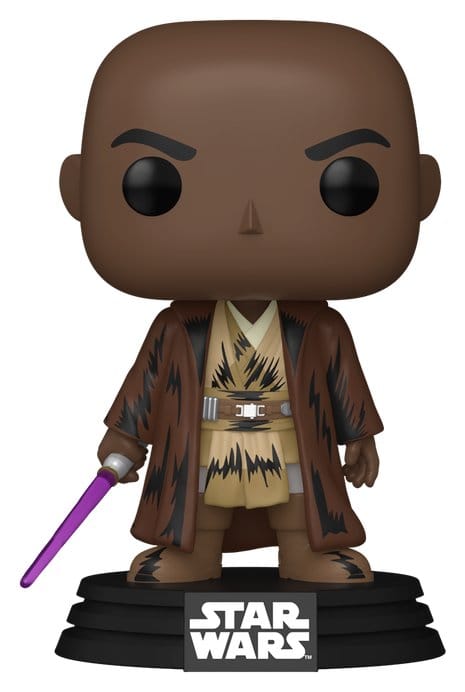 Star Wars: Mandalorian & Grogu POP! Vinyl Figura Mace Windu (Retro) 9 cm