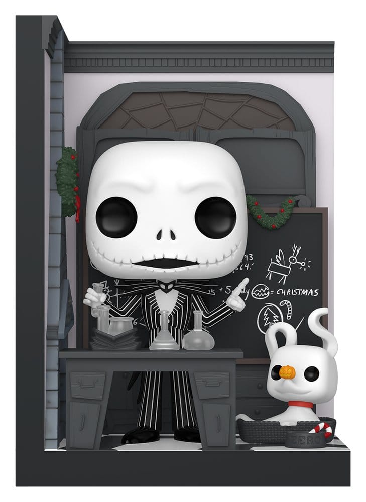 Nightmare Before Christmas POP! Nooks Vinyl Figura Jack Skellington’s Room 9 cm