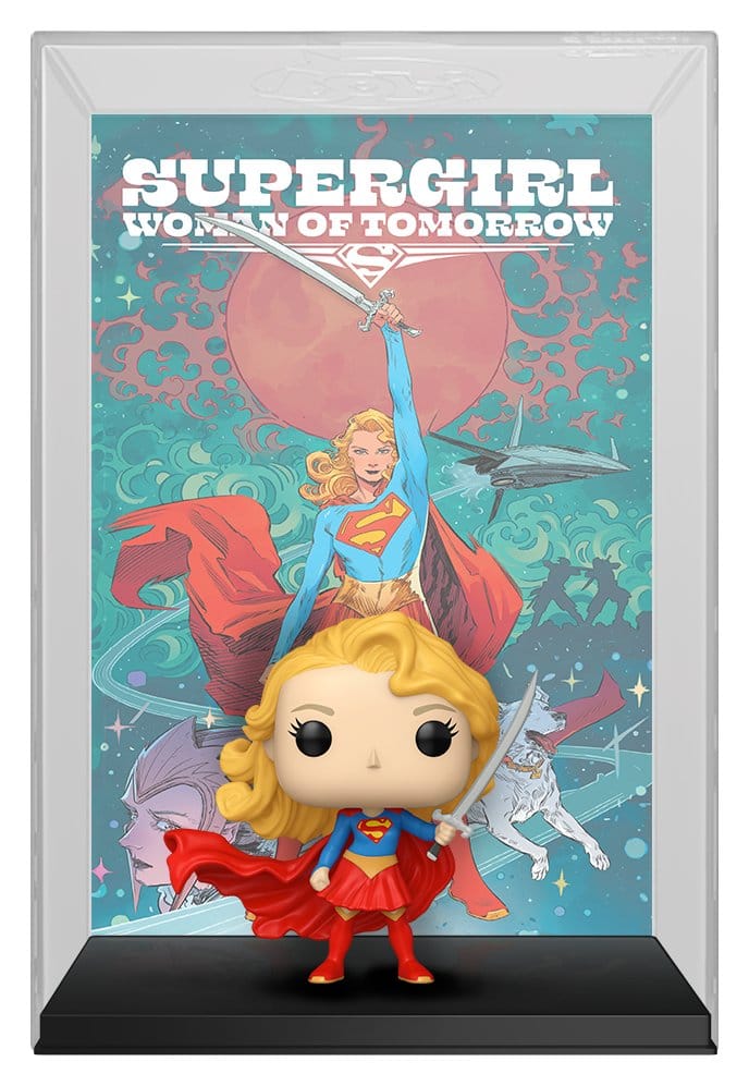 DC Comics POP! Comic Cover Vinyl Figura Supergirl 9 cm