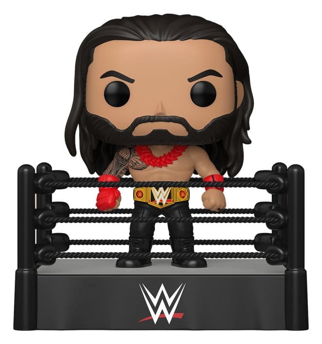 WWE POP! Deluxe Vinyl Figura Roman Reigns in Gyűrű 9 cm