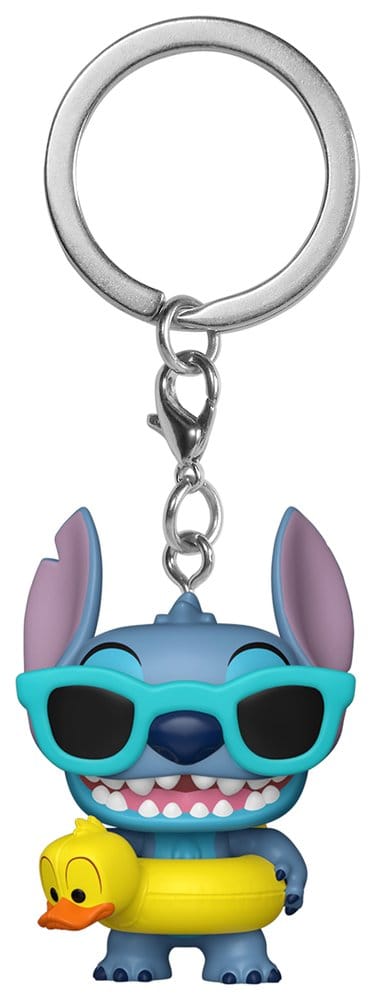 Lilo&Stitch POP! Vinyl Kulcstartók 4 cm Tuber Stitch Készlet (12)