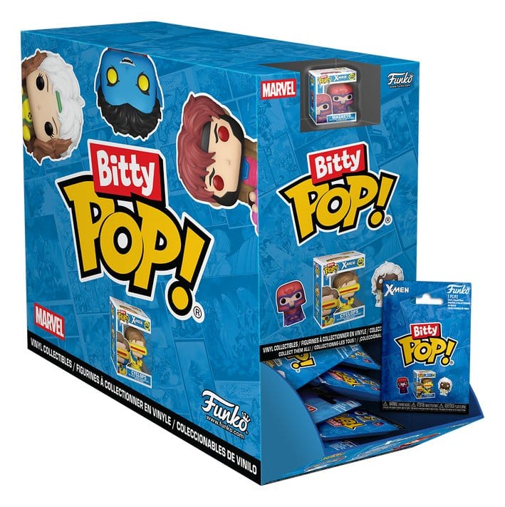 X-Men Bitty POP! Vinyl Figura Készlet (32) PDQ 2,5 cm