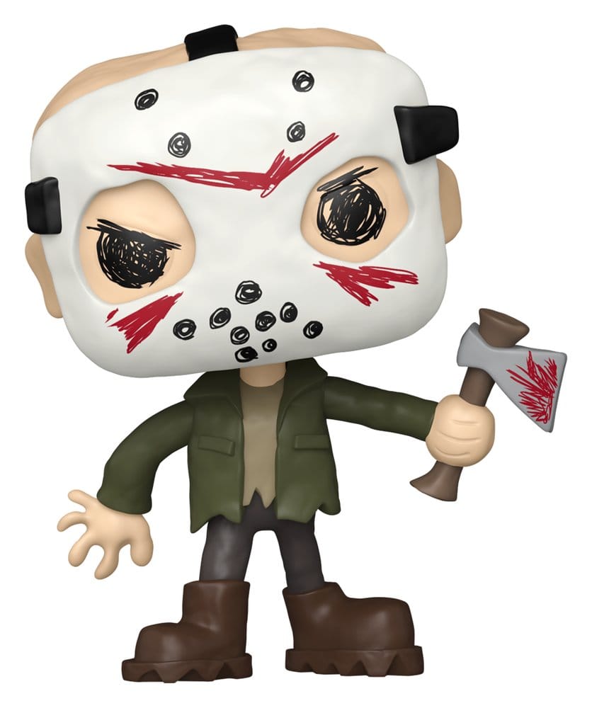Friday the 13th POP! Movies Vinyl Figura Doodles- Jason 9 cm