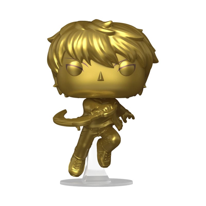 Solo Leveling Pop! Animation Vinyl Figura Sung Jinwoo (Arany) Exkluzív Kiadás 10 cm