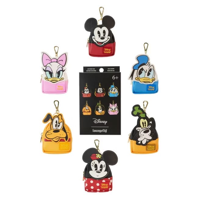 Mickey and friends by Loungefly Táska Charm Mystery Doboz Készlet (15)
