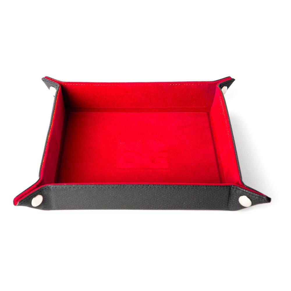 FanRoll Folding Dobókocka Tray Velvet Red