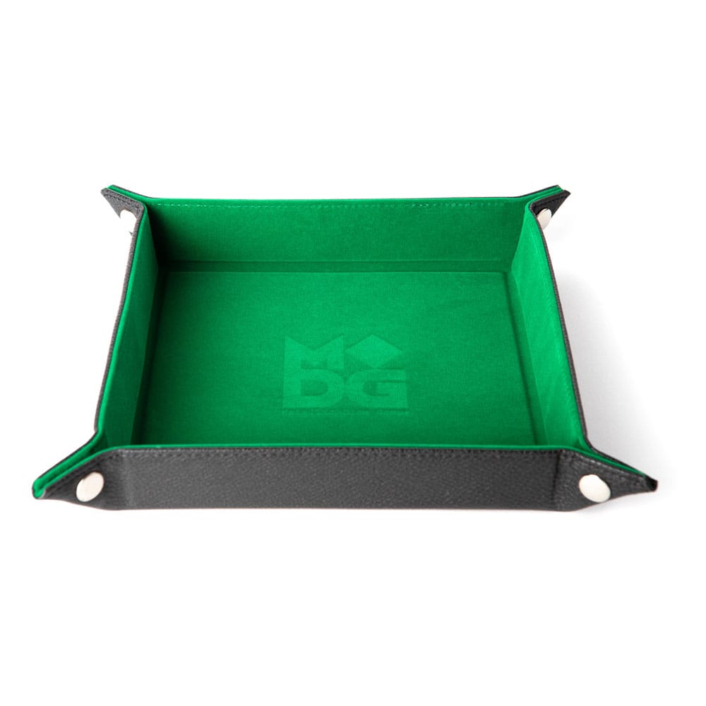 FanRoll Folding Dobókocka Tray Velvet Green