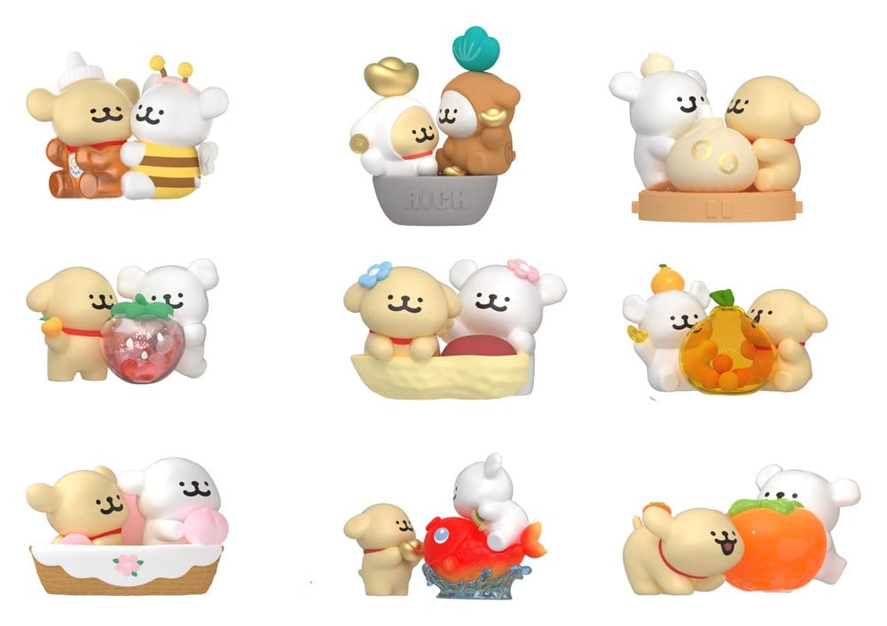 Maltese Blind Doboz Mini Figurák Lucky Paws Series Készlet (8)