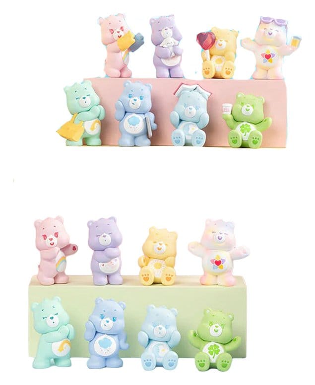 Care Bears Blind Doboz Mini Figurák Little Things Cubby Face Series 5 cm Készlet (6)