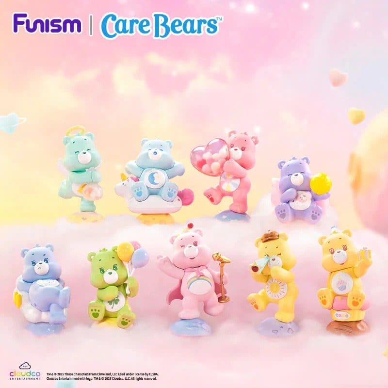 Care Bears Blind Doboz Mini Figurák Planet of Joy Series 5 cm Készlet (6)