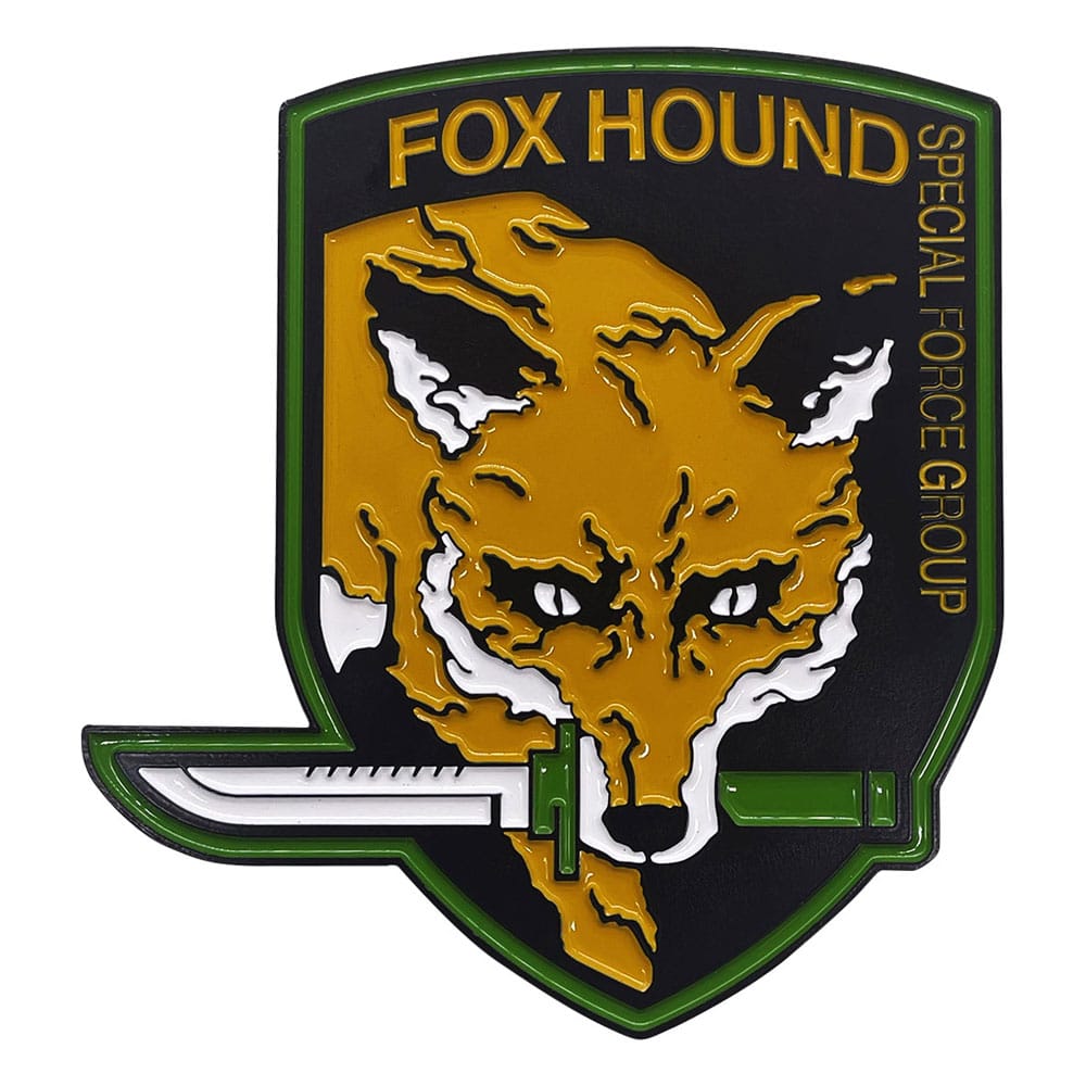 Metal Gear Solid Ingot Foxhound Insignia Limitált Kiadás