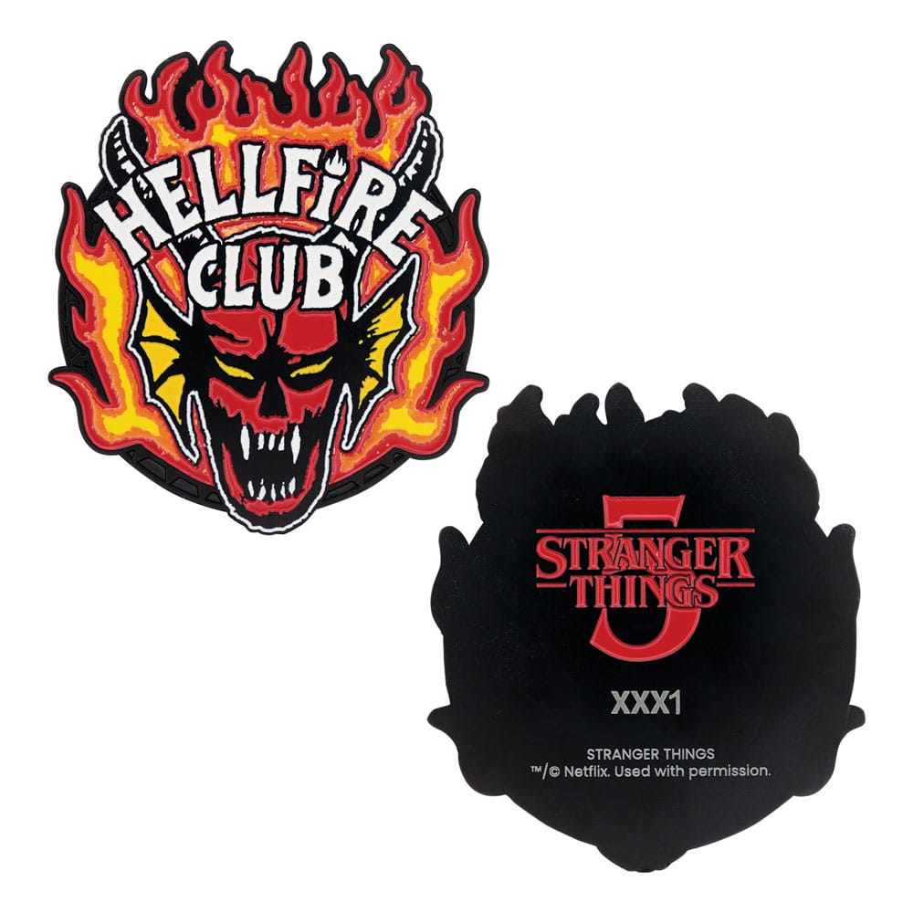 Stranger Things Medál Hellfire Club Limitált Kiadás