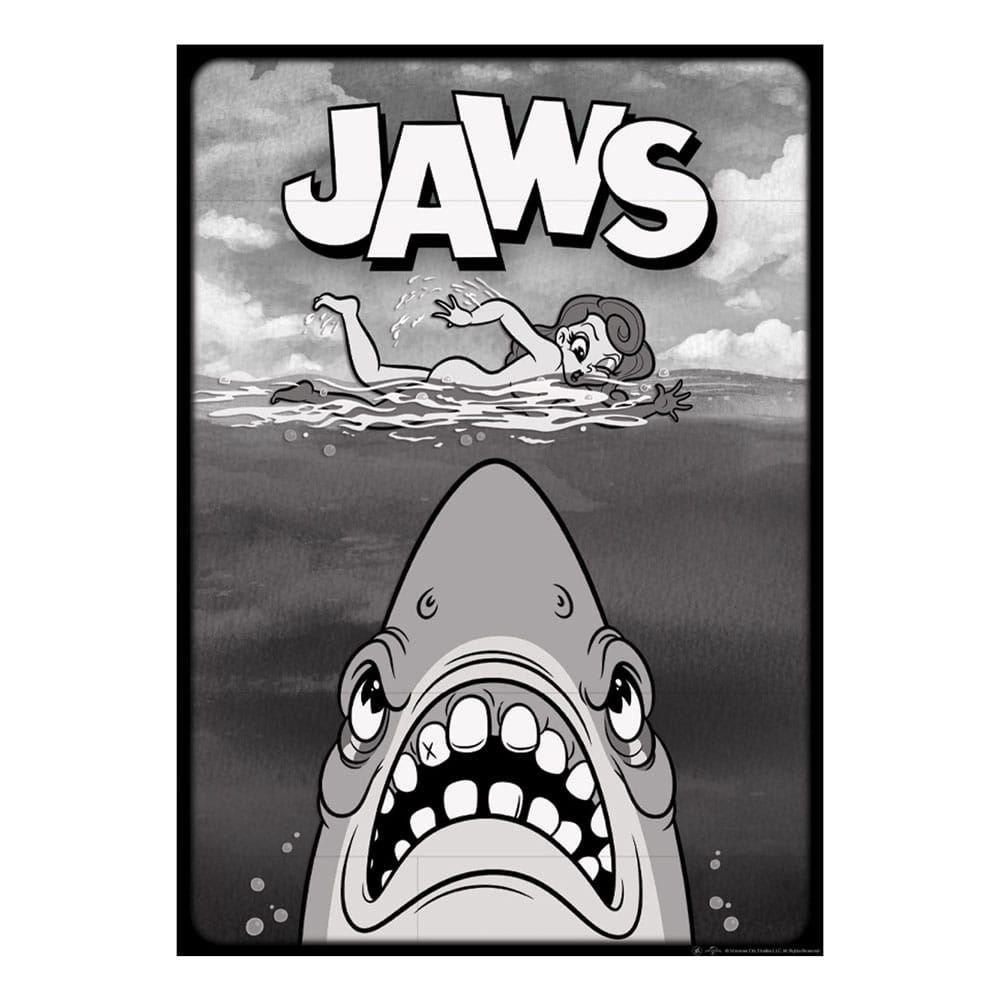Jaws Art Print Limitált Kiadás 42 x 30 cm
