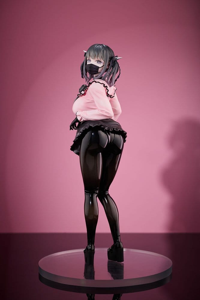 Original Character Series PVC Szobor 1/6 Dear My Rubber – Miu Kurokawa Illustrated by YD 26 cm