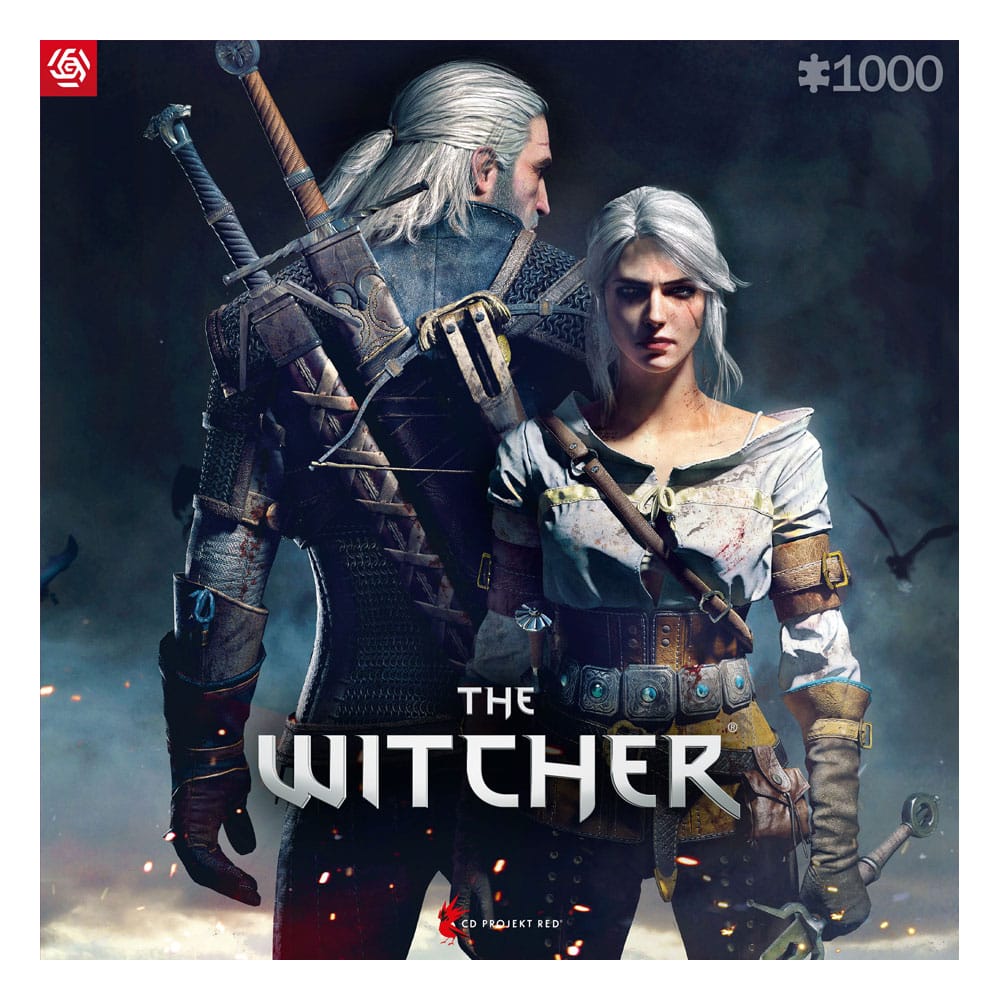 The Witcher Gaming Puzzle Geralt & Ciri (1000 Darabos)