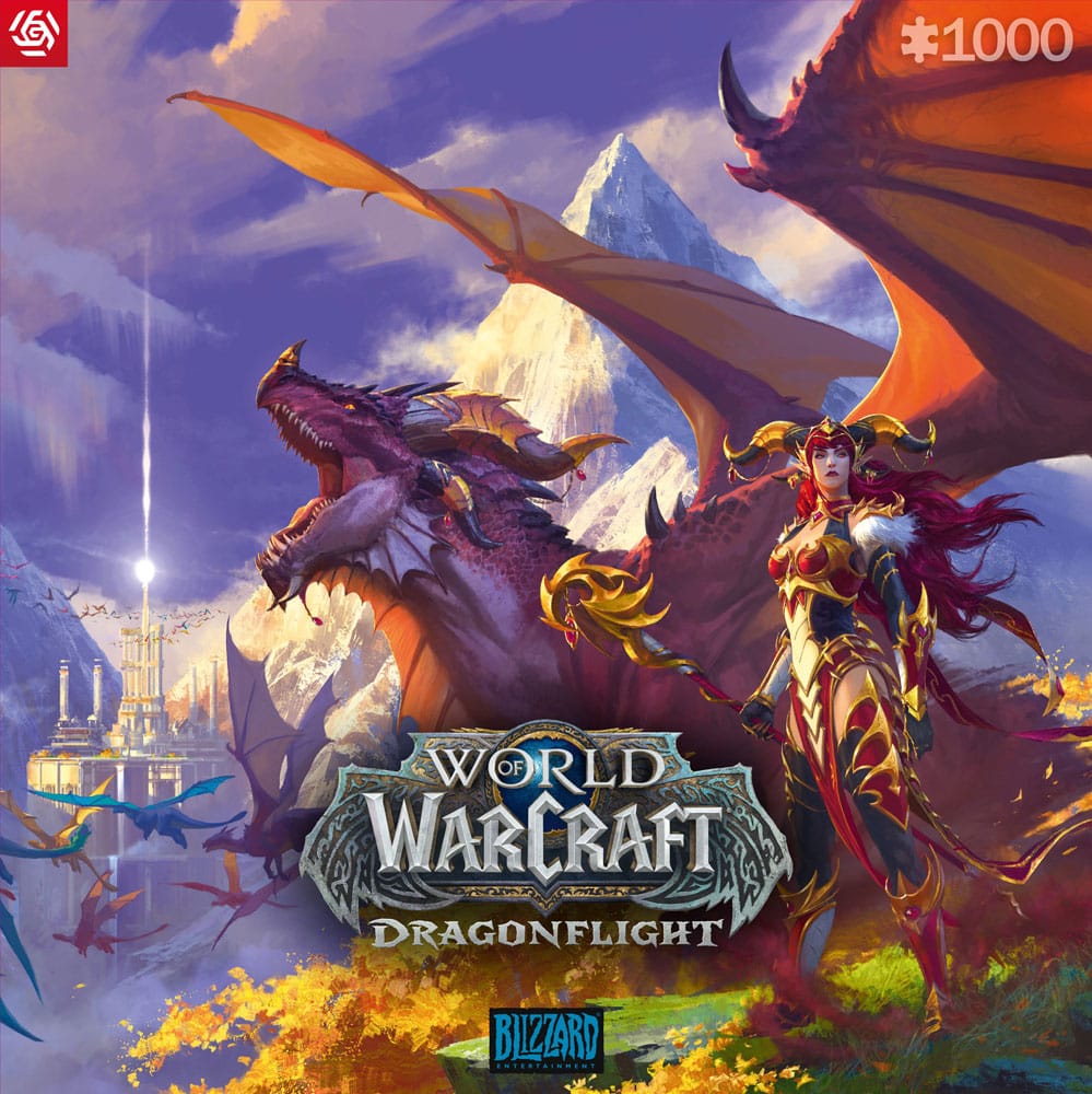 World of Warcraft Gaming Puzzle Dragonflight Alexstrasza (1000 Darabos)