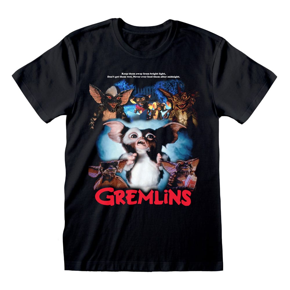 Gremlins Póló Retro Poszter Style  Size L