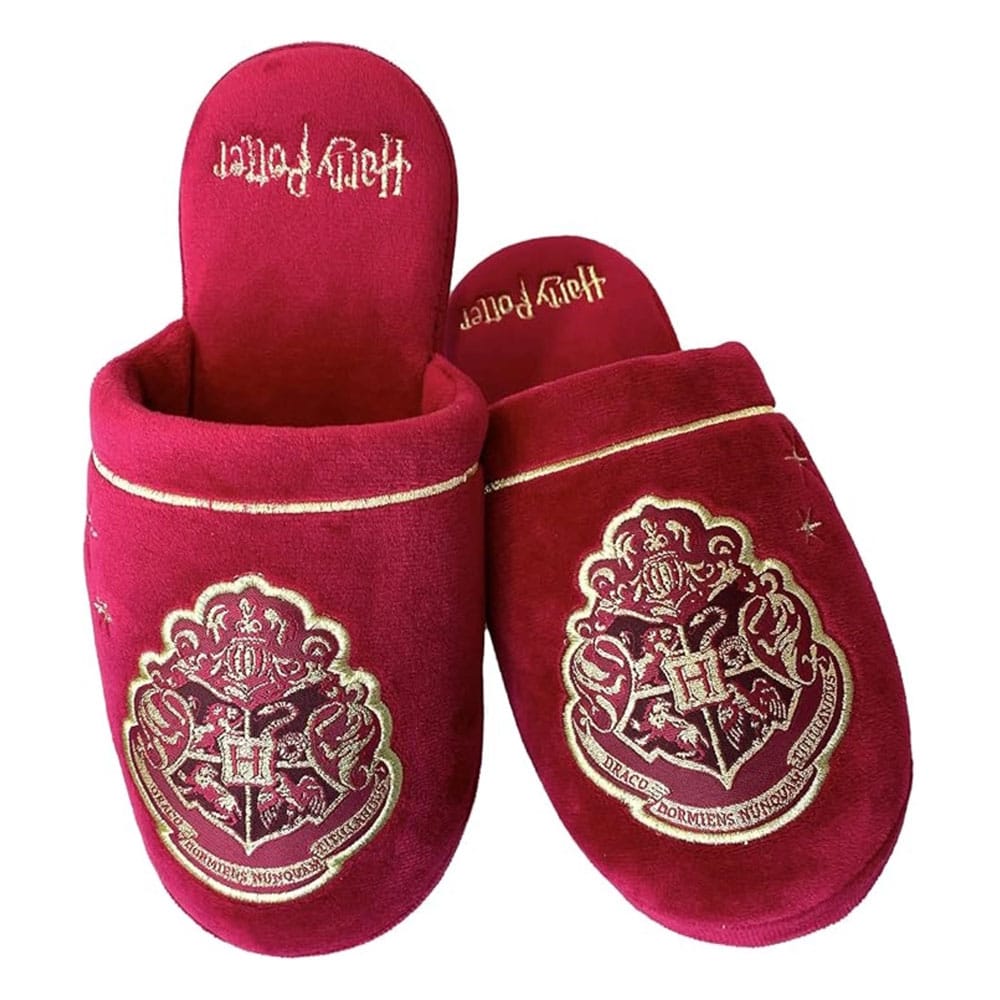 Harry Potter Papucs Roxfort Arany on Burgundy EU 38-41