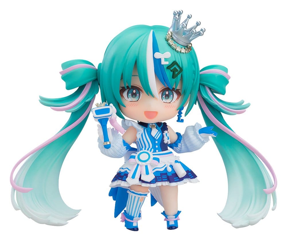 Character Vocal Series 01: Hatsune Miku PVC Szobor Nendoroid Lawson’s 50th Évfordulós Special Live Ver. 10 cm