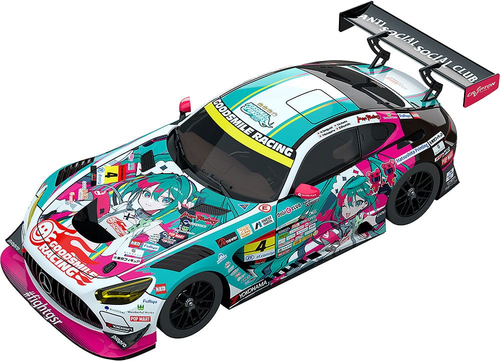 Hatsune Miku GT Project Vehicle 1/64 Hatsune Miku AMG 2025 Season Opening Ver. 7 cm