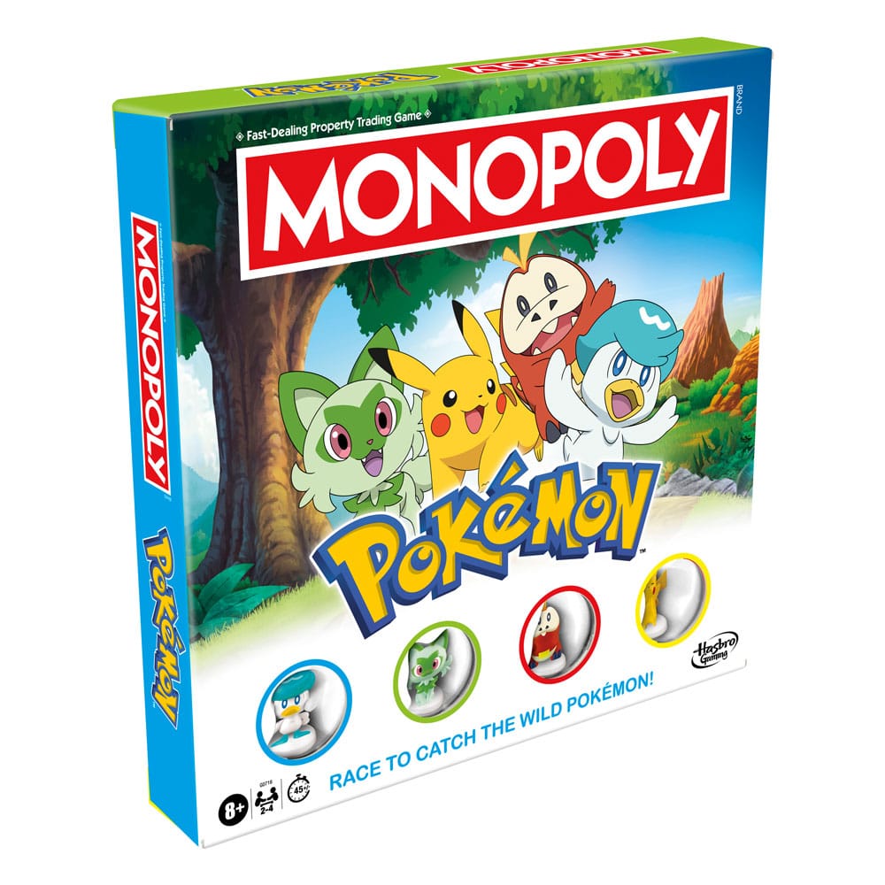 Pokémon Társasjáték Monopoly *Angol Nyelvű Verzió*