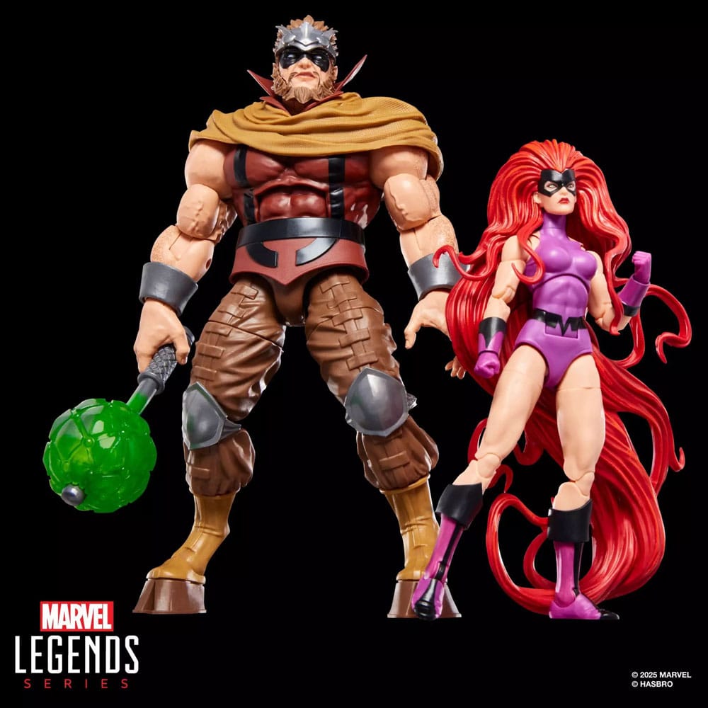 Inhumans Marvel Legends Akciófigura 2-Csomag Marvel’s Medusa & Marvel’s Gorgon 15 cm