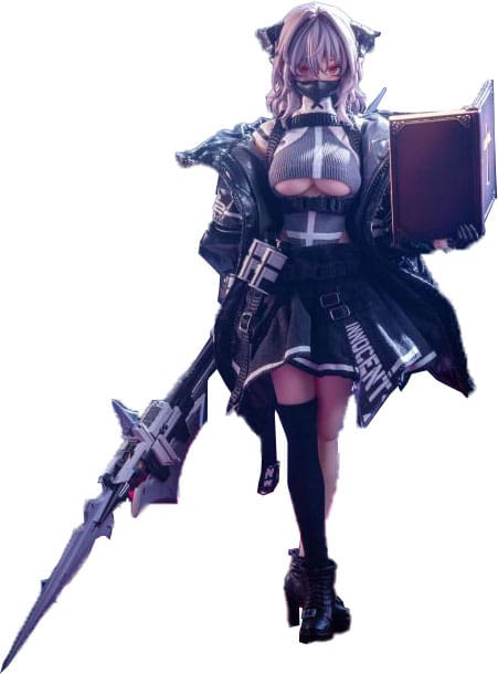 Pocket Art Action Akciófigura 1/12 PA009 Succubus Sister Friede Special Kiadás 16 cm