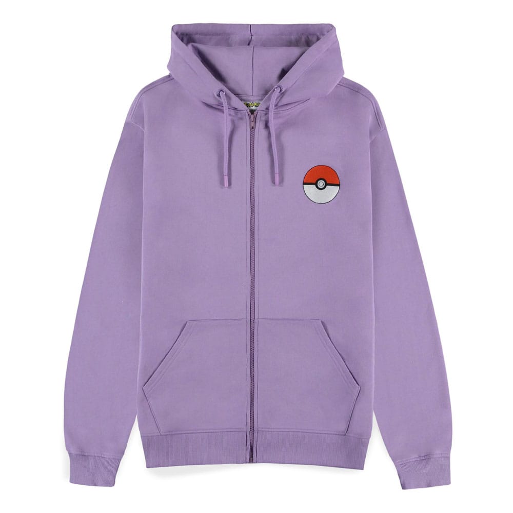 Pokémon Zipper Hoodie Pulóver Gengar Size M
