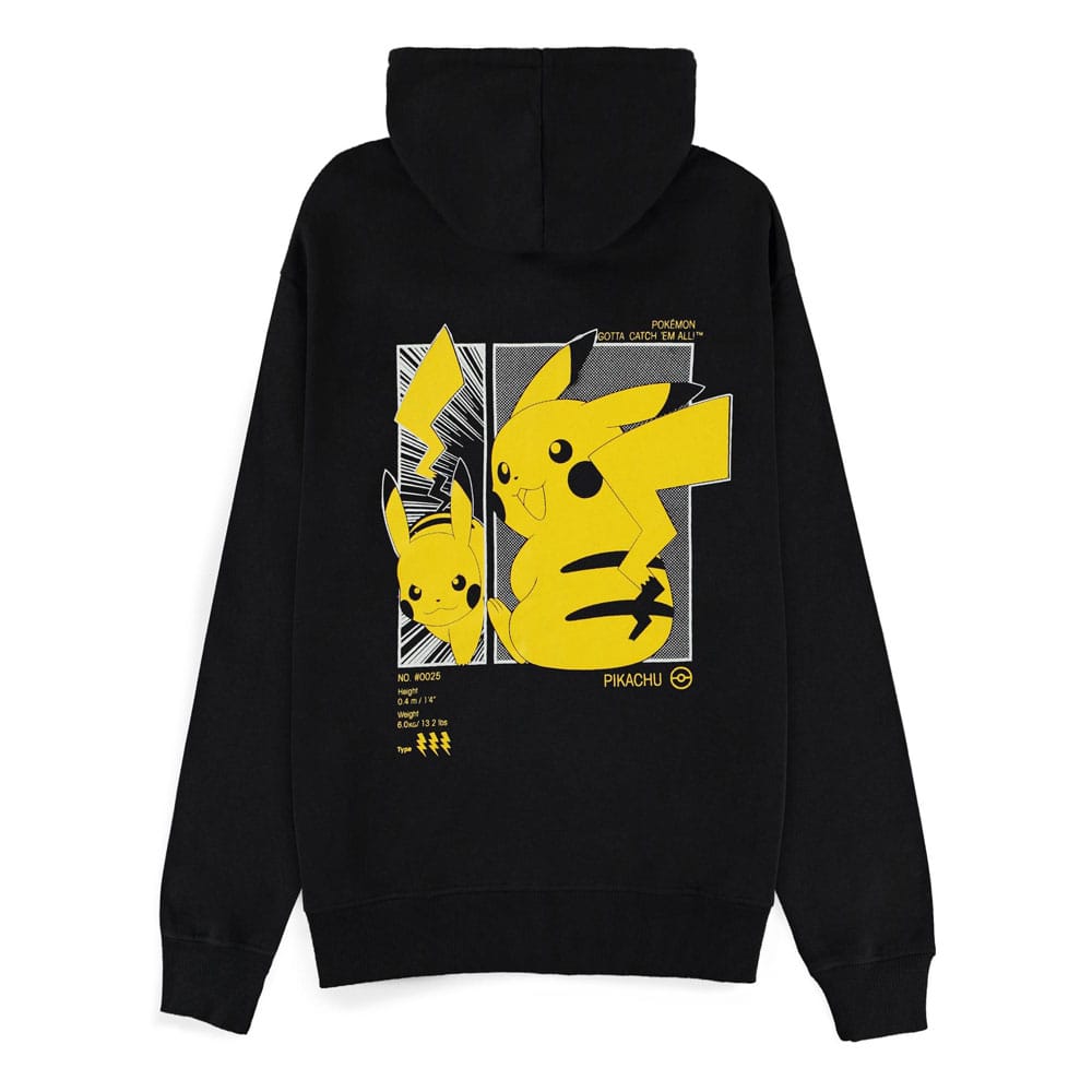 Pokémon Zipper Hoodie Gotta Catch ’em All Pikachu Size L