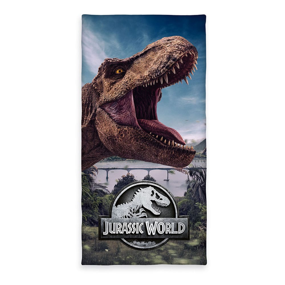 Jurassic World Velour Törölköző 75 x 150 cm