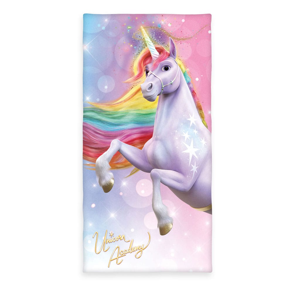Unicorn Academy Velour Törölköző Magic 75 x 150 cm