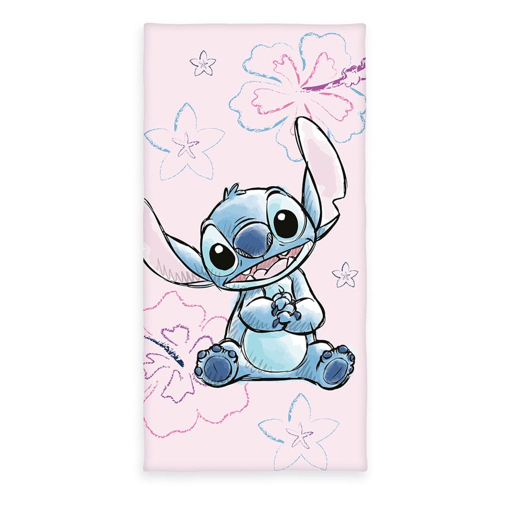 Lilo & Stitch Velour Törölköző 75 x 150 cm