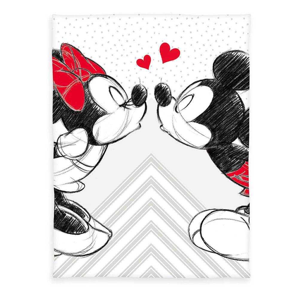 Disney Fleece Takaró Mickey & Minnie Mouse 150 x 200 cm