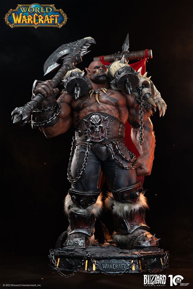 World of Warcraft Szobor 1/3 Garrosh Hellscream 138 cm