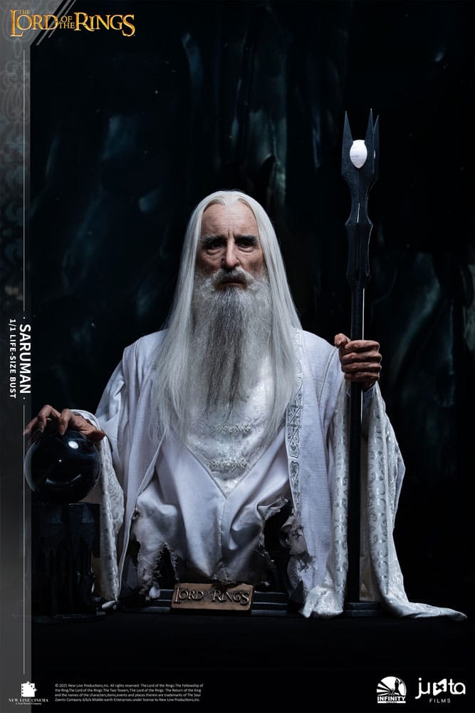Lord of the Rings Life Size Mellszobor 1/1 Saruman 110 cm